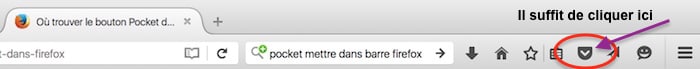 Barre personnelle Firefox