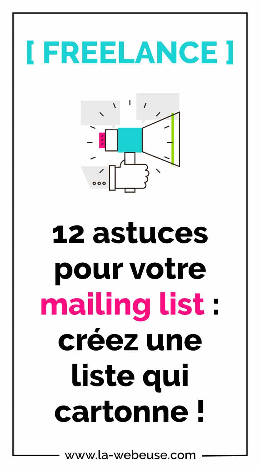 12 astuces mailing list