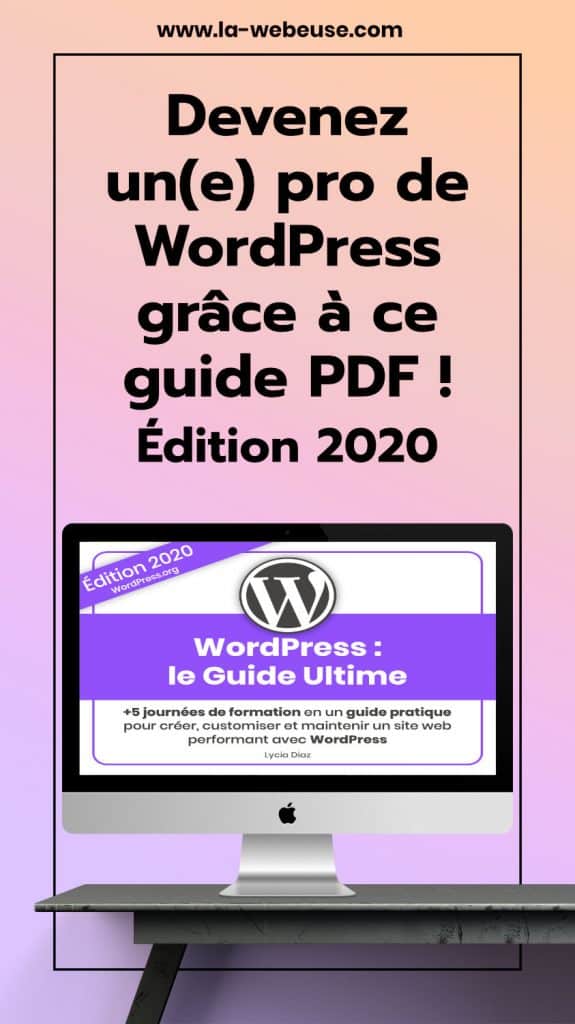 formation WordPress en PDF (guide WordPress PDF)