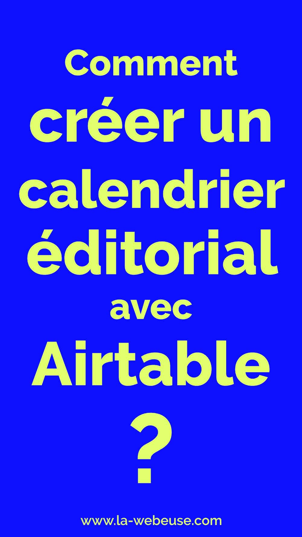 calendrier editorial airtable