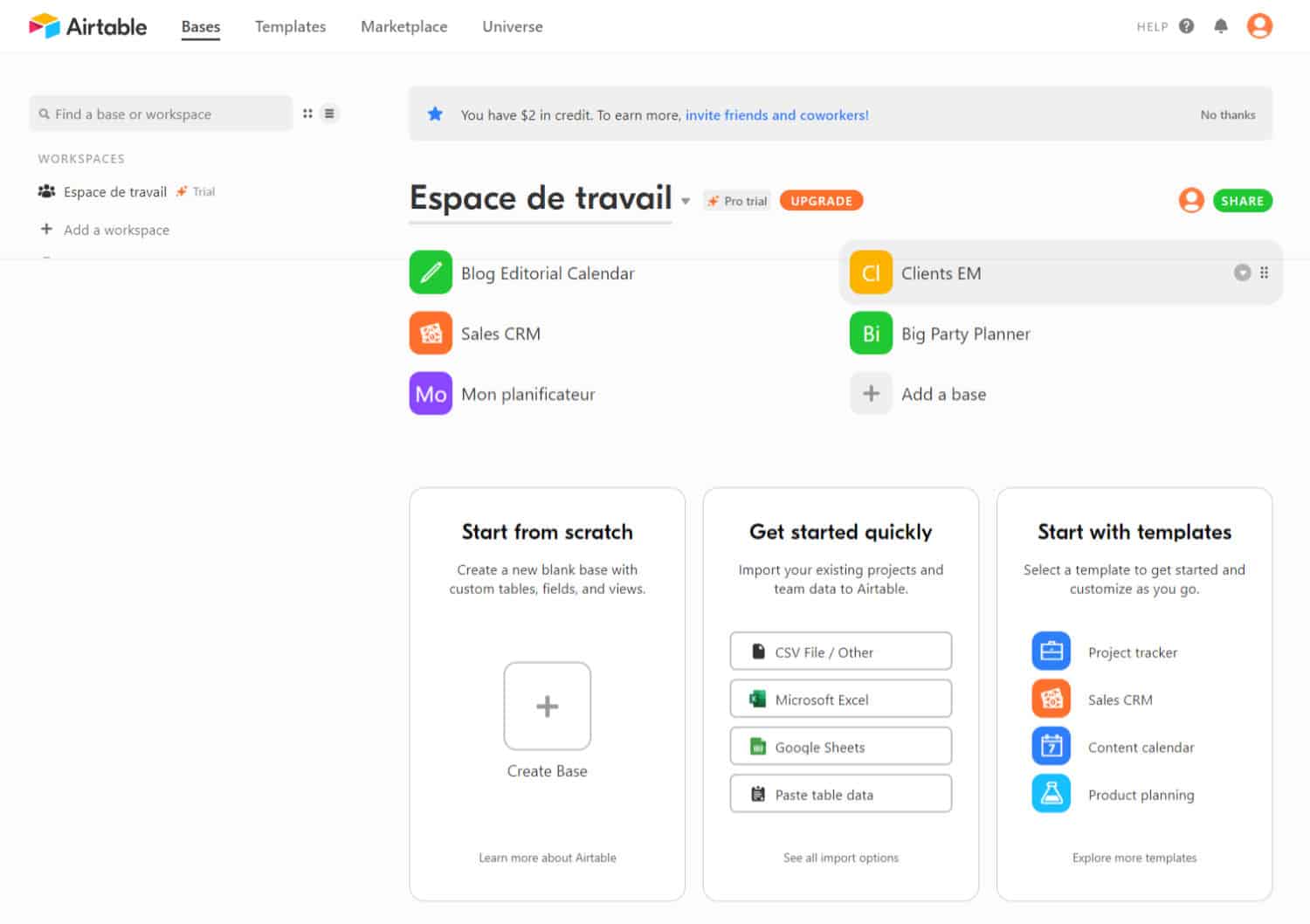 airtable interface