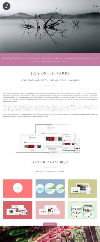 site july on the moon