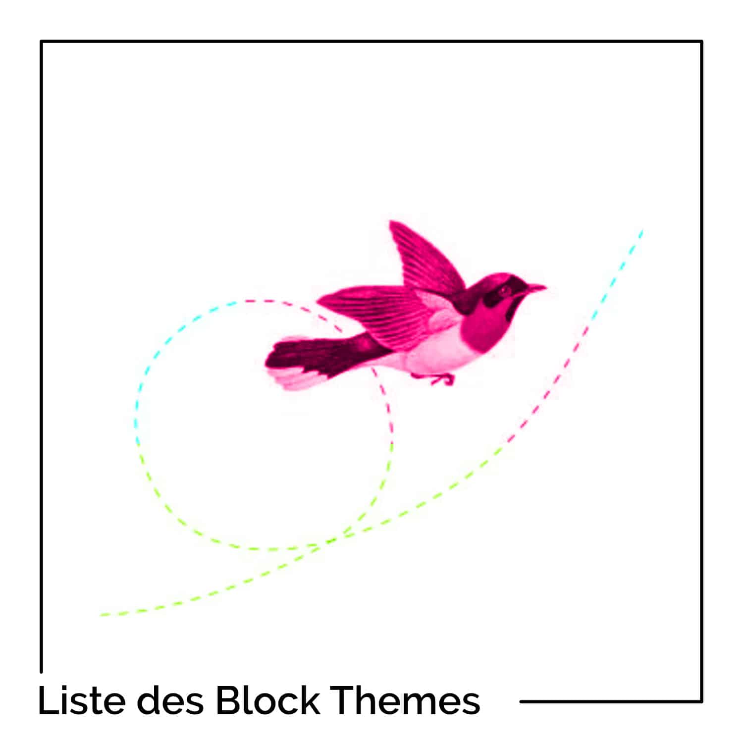 block theme liste