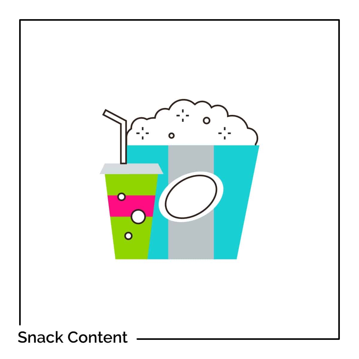 snack content marketing