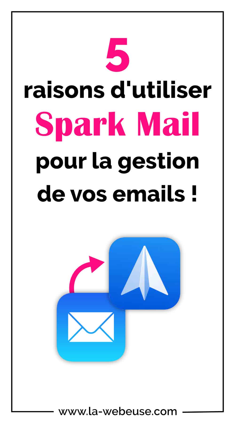 spark mail pin