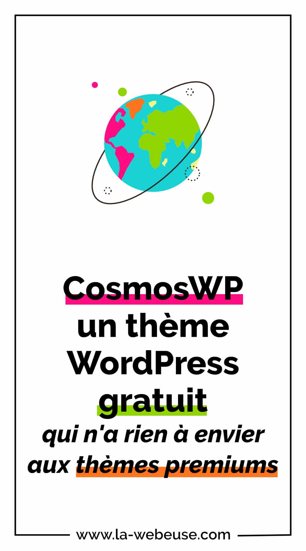 CosmosWP thème WordPress gratuit